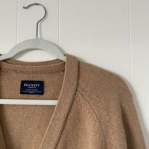 Hackett London 100% Cashmere Cardigan